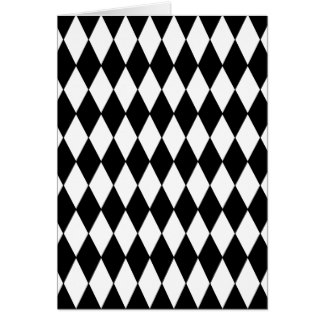 Harlequin Patterns Greeting Cards | Zazzle.com.au