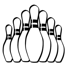 10 Amazing Bowling Coloring Pages For Your Toddler