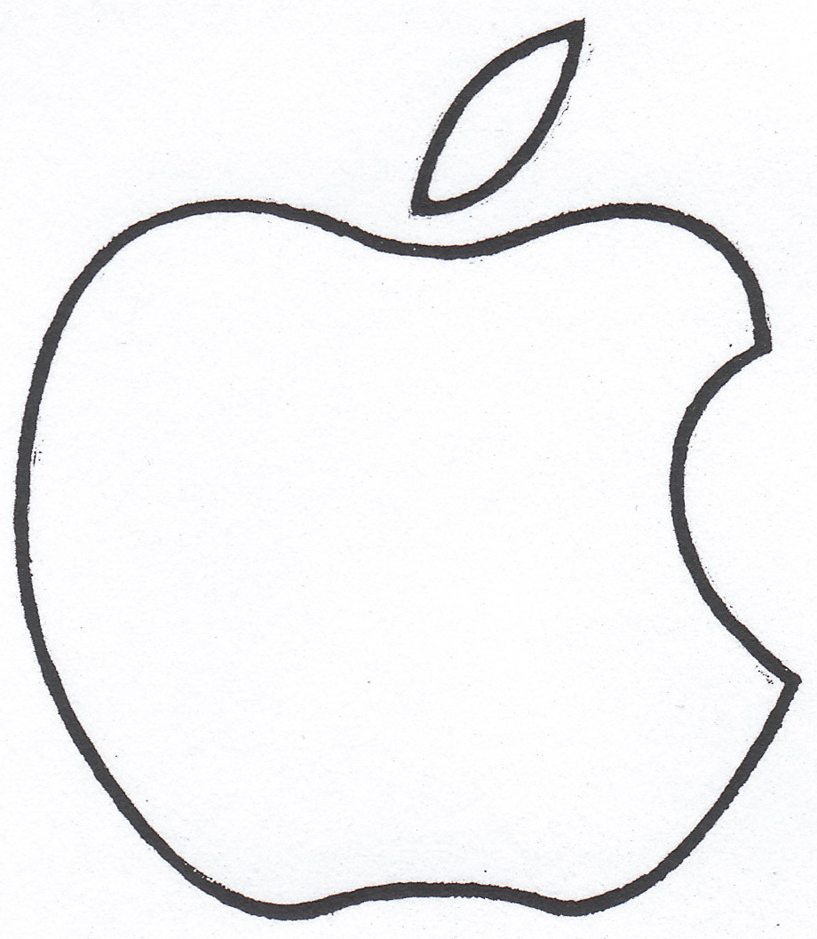 Apple logo clip art