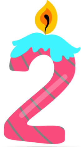 2nd Birthday Clipart