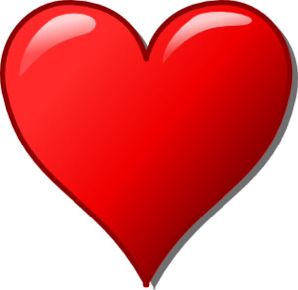 Cross With Heart Clip Art
