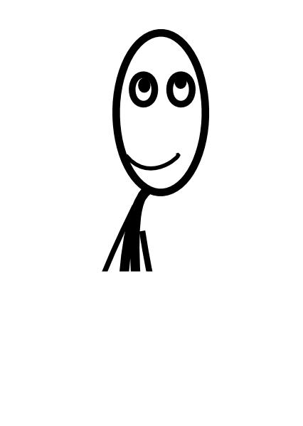 Infi Looking Up Clip Art - vector clip art online ...