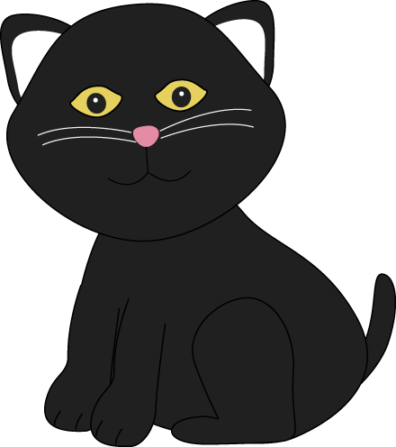 Halloween Black Cat Clipart