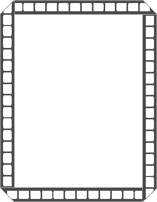 Movie Reel Border