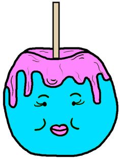 Cute candy apple clipart - ClipartFox