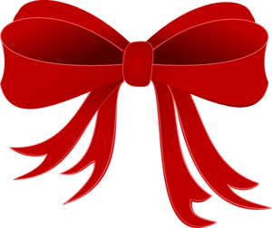 Christmas Bow Clip Art - Tumundografico