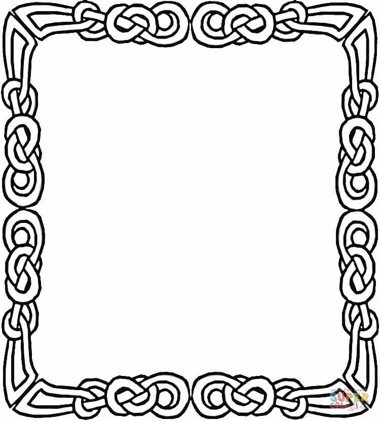Picture Frame Coloring Page - AZ Coloring Pages