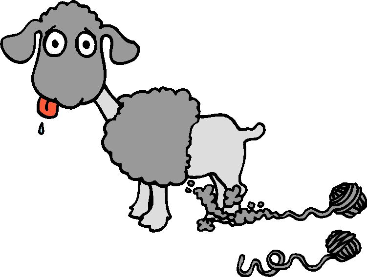 Clip Art - Clip art sheep 094319