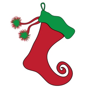 Free christmas stocking clipart