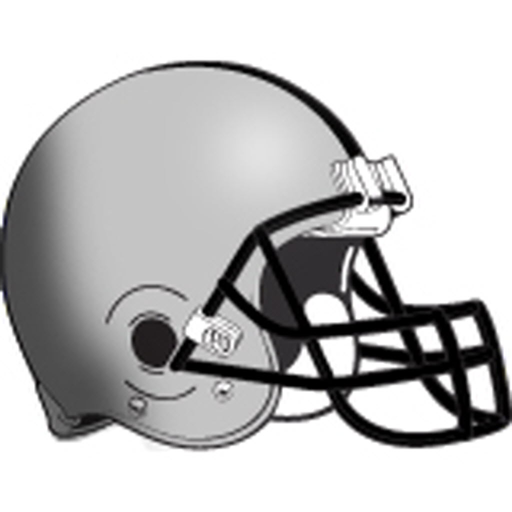 Blank Football Helmet Clipart