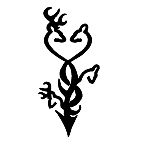 Tribal Deer - ClipArt Best