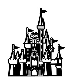 Disneyland Castle Clipart - Free Clipart Images