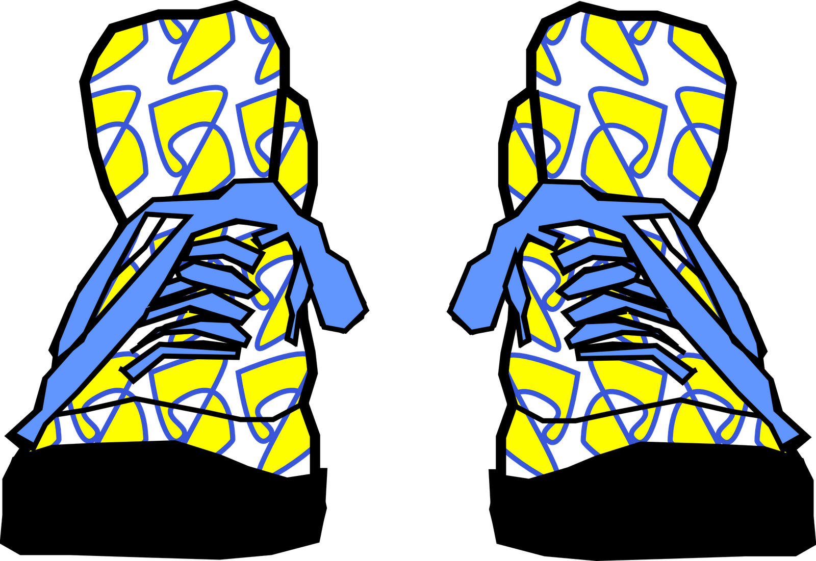 Cartoon Shoes Clip Art
