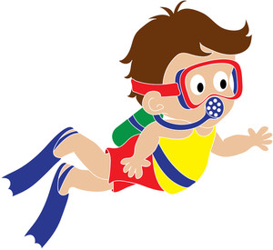 Scuba Diving Clipart - Tumundografico