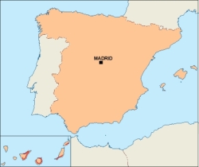 spain_topographical vector map
