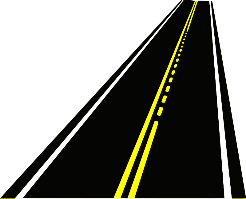 road black clipartbest