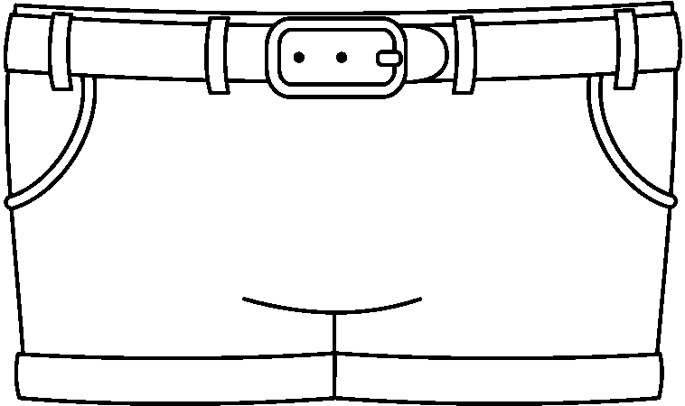 About jeans clip art black and white