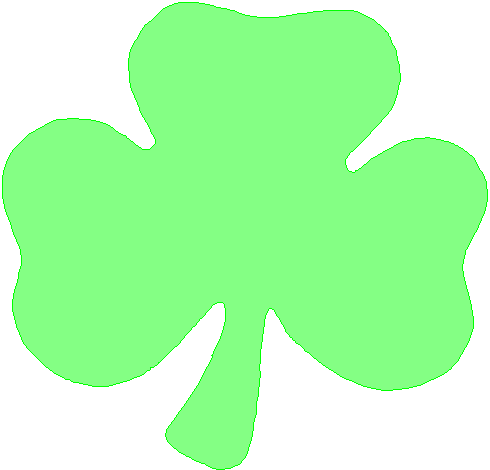Free Shamrock Clip Art Border - Free Clipart Images