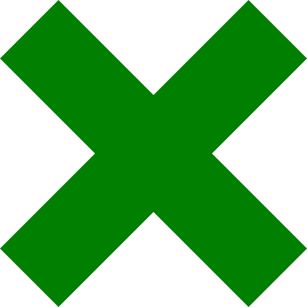 Green Cross Clipart