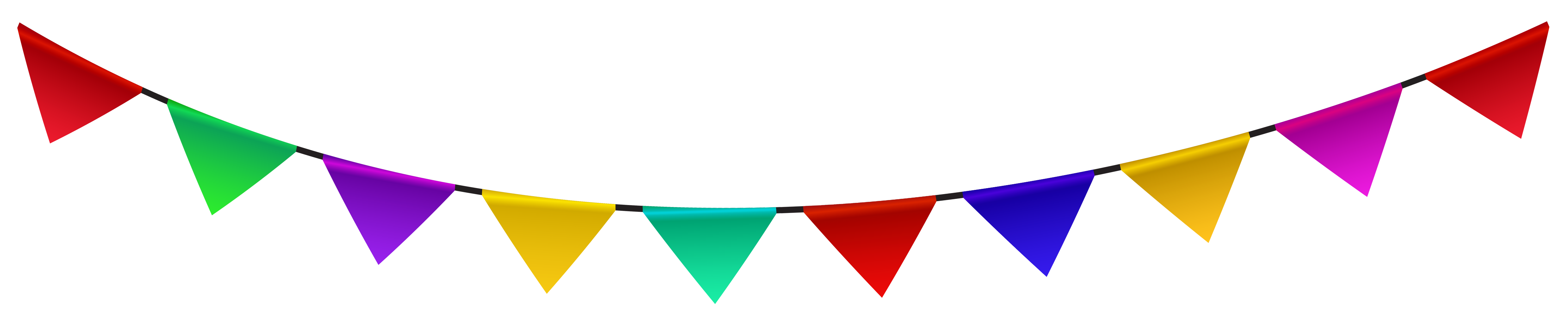Streamer Decoration PNG Clipart Image