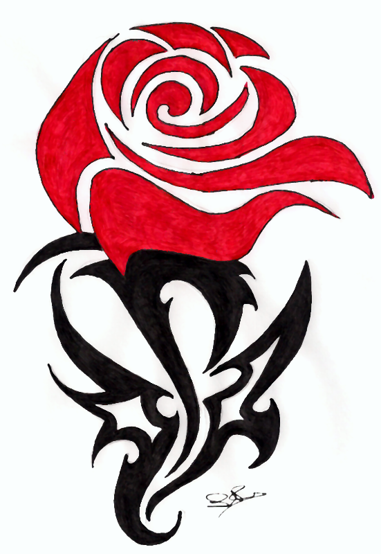 Tribal Rose Gifts by jamesgray | Zippi