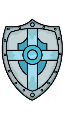 How to Draw a Knights Shield, Medieval Items, Easy Step-by-Step ...