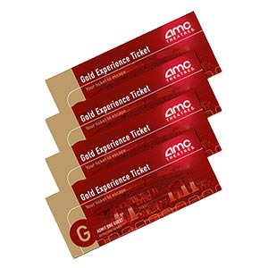 4 AMC Movie Tickets just $24