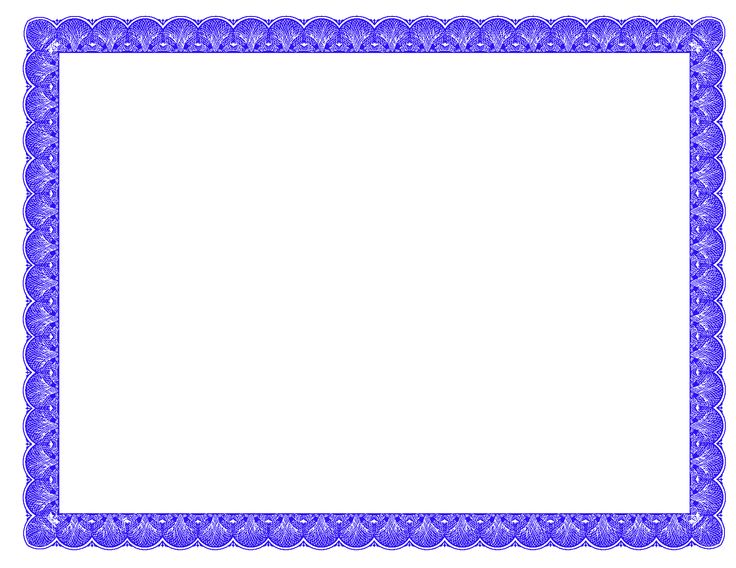 fancy certificate borders