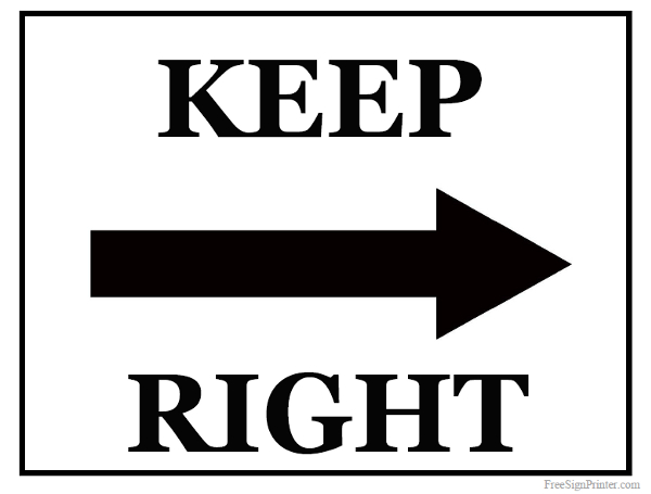 Printable Road Signs - Print Highway and Street Signs