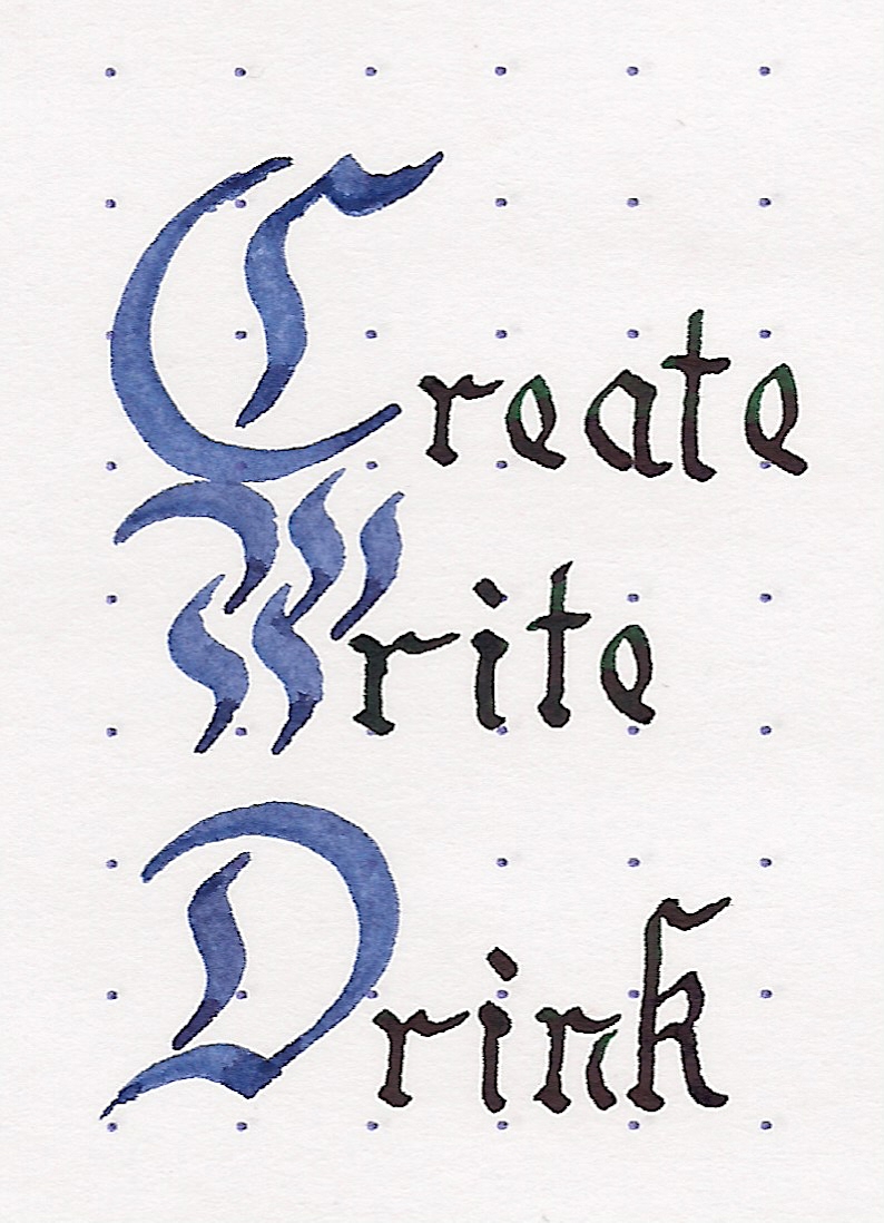 B Letter Calligraphy