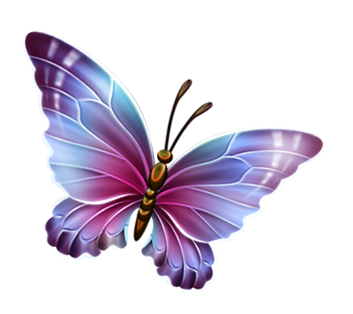 Pink And Purple Butterfly Clipart - Free Clipart ...