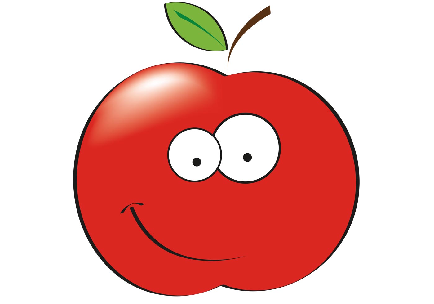 Apple Cartoon Free Vector Art - (5976 Free Downloads)