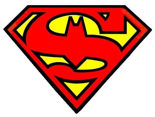 Batman Superman Logo | Baby Showers ...