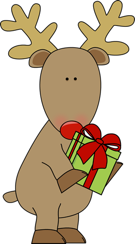 Cute reindeer christmas clipart - ClipartFox