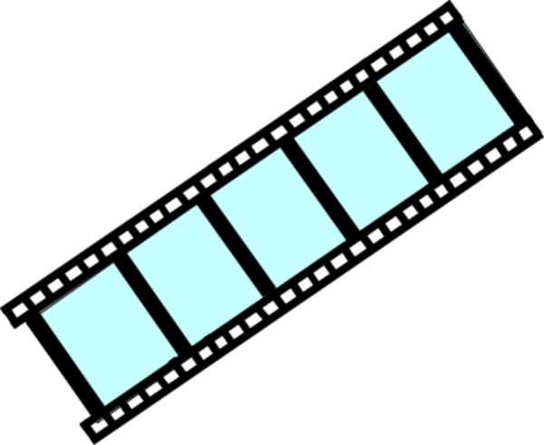 cinema movie film strip - vector Clip Art