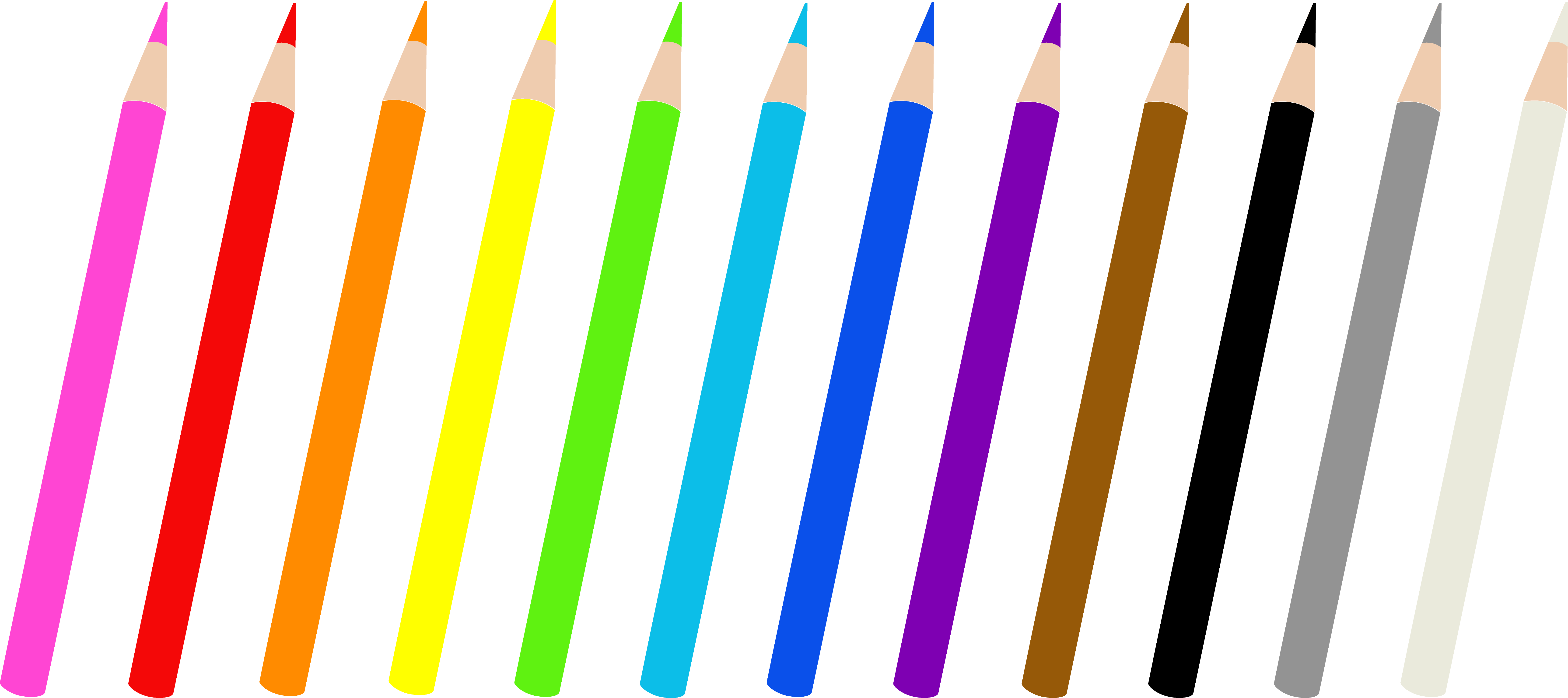 Colored Pencils Clipart - Free Clipart Images