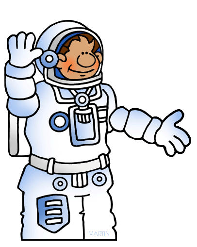 Free Outer Space Clip Art by Phillip Martin, Astronaut