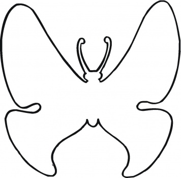 Butterfly Drawing Outline