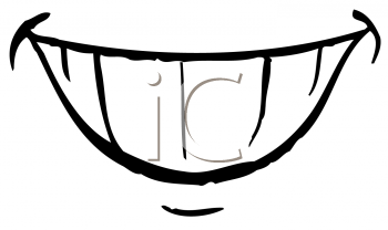 Cartoon Smile Mouth Clipart