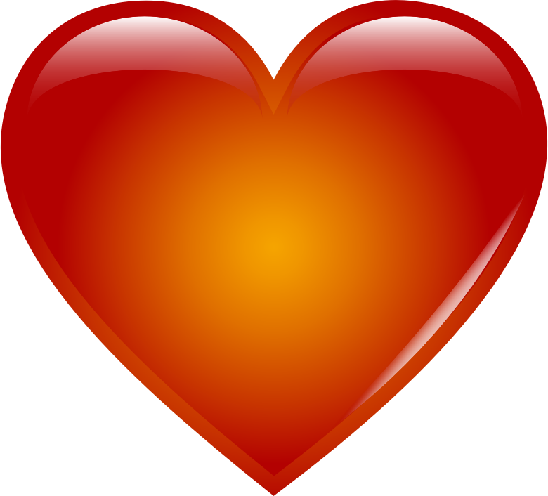 Clipart - Red Heart