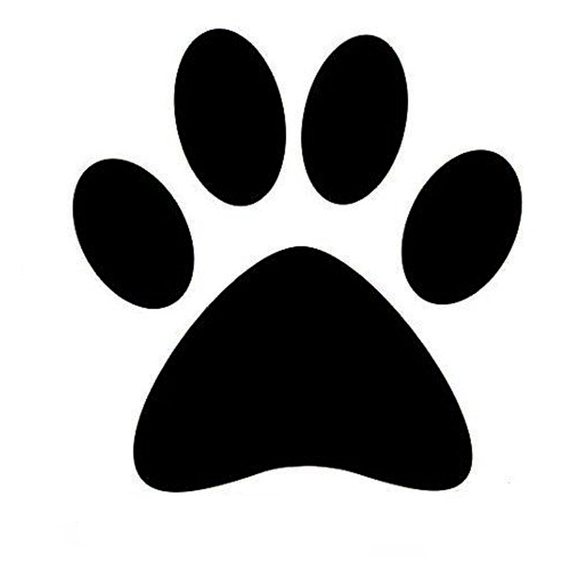 Paw Print Font - ClipArt Best