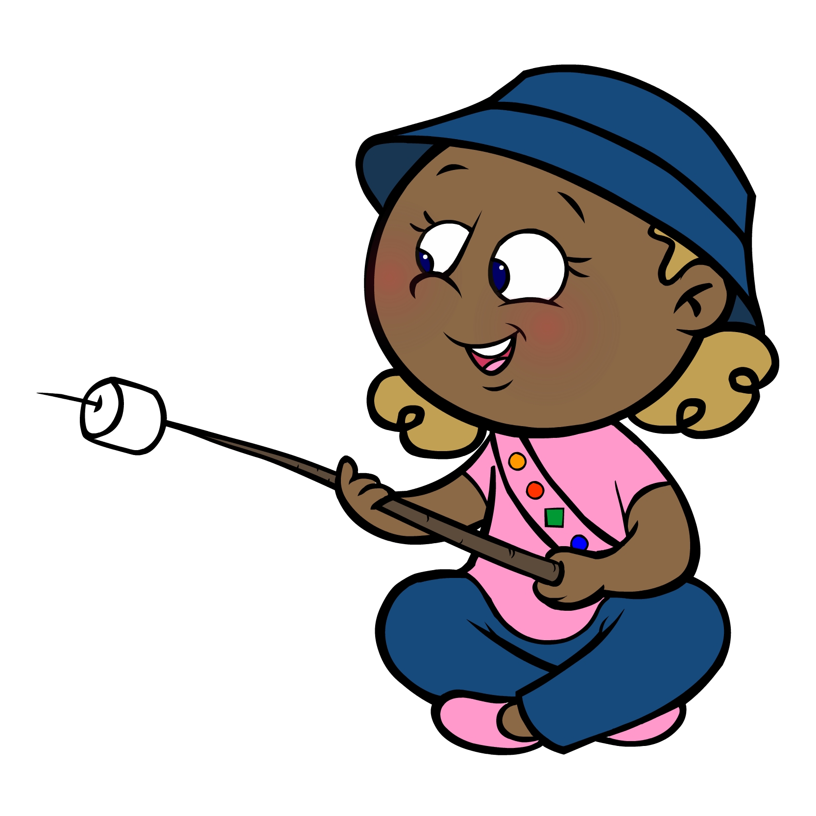 Campfire Smores Clipart - Free Clipart Images