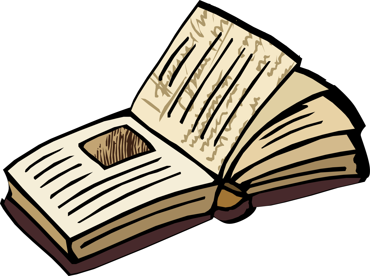 Antique Book Clipart