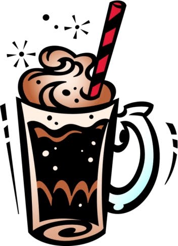 Root beer float clipart