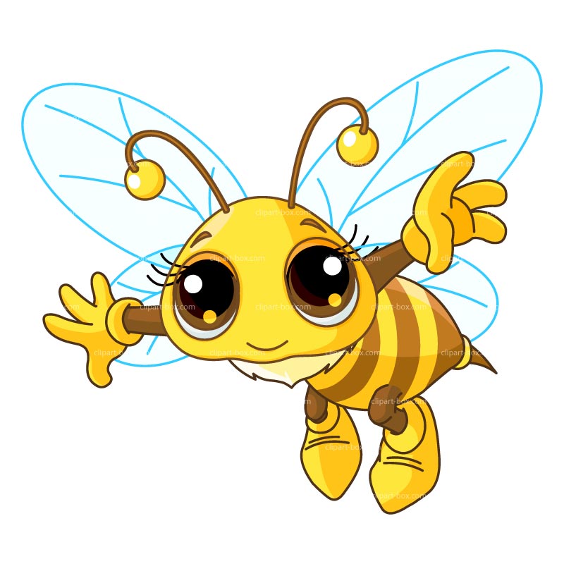 Bee Border Clipart