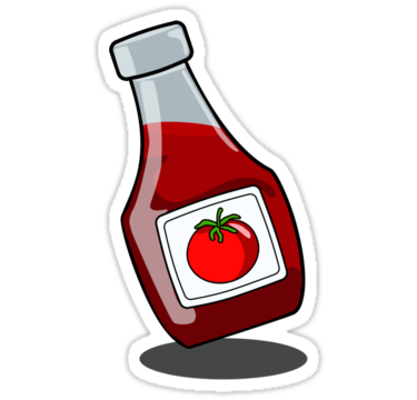 Ketchup bottle clip art