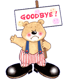 Saying Goodbye Clipart