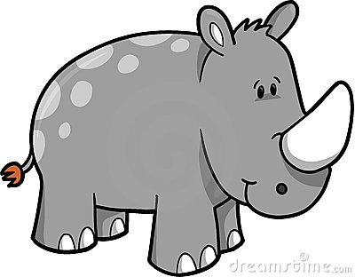 Rhino Clip Art - Tumundografico