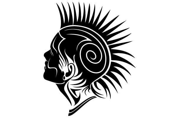 Tribal Tengkorak | Free Download Clip Art | Free Clip Art | on ...