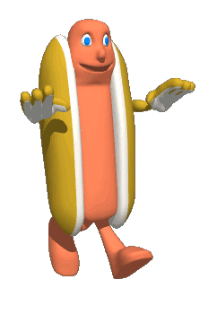 Animated gifs : Sausages, hot-dogs